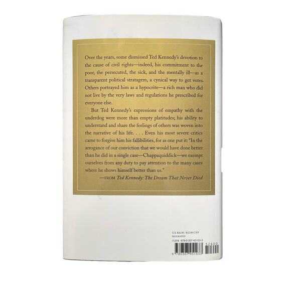 Ted Kennedy The Dream that Never Died Hardover Book by Edward Klein - Picture 2 of 3
